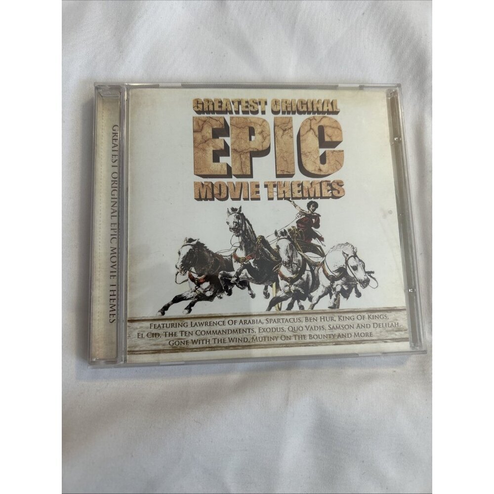GREATEST ORIGINAL EPIC MOVIE THEMES Self-Titled (2013) Film Theme Music CD Mint - Picture 1 of 9